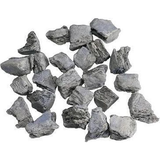 Begin overtuigen gloeilamp Grijze keramische stenen 500 gram | Brulo.nl